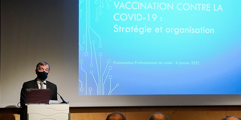 Presentation of COVID-19 vaccination