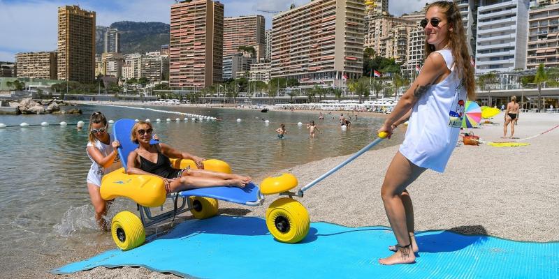 Nuova zona di spiaggia dedicata alle persone con disabilità