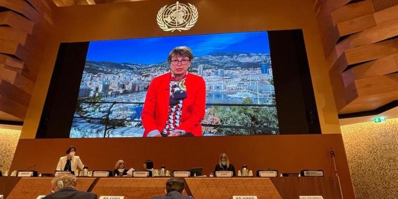 Monaco participates in 75th World Health Assembly