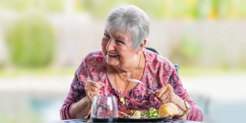 A balanced diet to grow older healthily