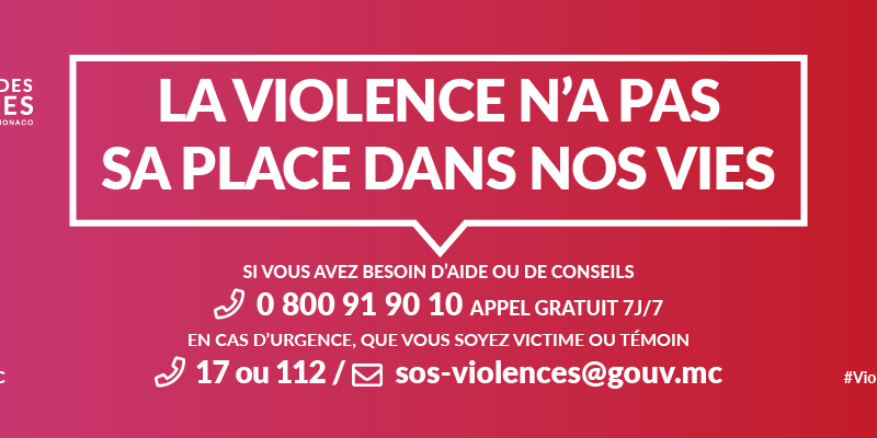 Emergency numbers & useful contacts in the event of violence